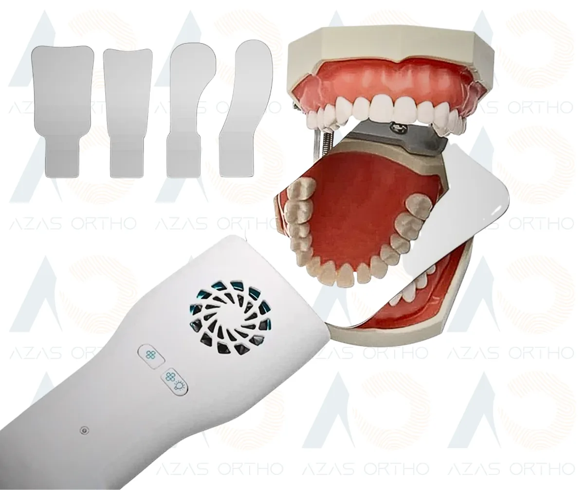 Miroirs De Photographie Dentaire Anti-buée en Acier Inoxydable